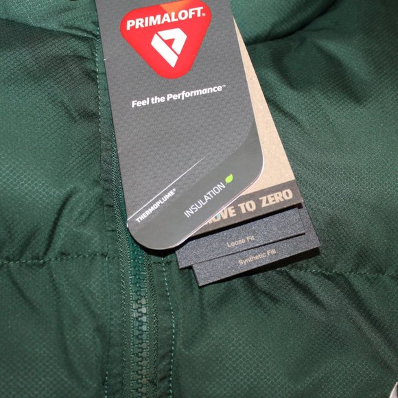 NWT NIKE MEN'S SPORTSWEAR‎ STORM PUFFER DOWN FILLED WINTER JACKET GREEN - Picture 4 of 6